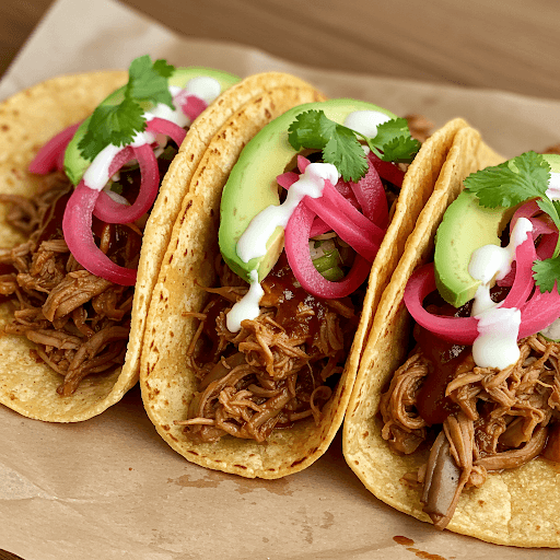 "Meatless Marvel: Lion's Mane Mushroom Pulled Pork Tacos